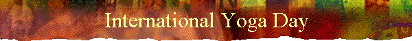 International Yoga Day